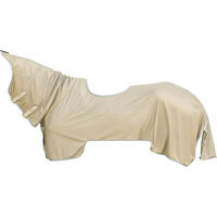 Produktbild von Covalliero Ausreitdecke mit Halsteil und UV-Schutz für Pferde Braun 135cm