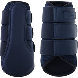 Covalliero Avina Softgamaschen für Pferde aus Kunstleder in Navy Blau – Bild 1 von 3