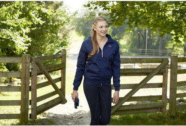 Covalliero Blousonjacke Damen aus Fleece in Blau wasserdicht Größe XXL – Bild 1 von 5