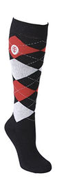 Covalliero Brescia Reitstrümpfe Damen Baumwolle Gr. 37-39 Blau Rot Bunt – Bild 1 von 4