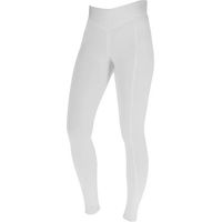 Produktbild von Covalliero ClassicStar Reithose Leggings für Damen mit Full Grip aus Mikrofaser Weiß Größe 34/36