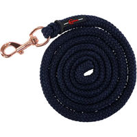 Produktbild von Covalliero Classy Longe Reiten Karabinerhaken aus Nylon in Blau - 2 m