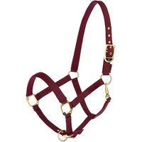 Produktbild von Covalliero Classy Pferdehalfter für Warmblut in Rot
