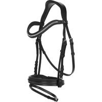 Produktbild von Covalliero Clincher Trense aus Leder in Schwarz Größe M und L