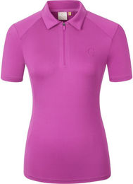 Covalliero Damen Poloshirt Kurzarm Sportshirt Light Berry XS – Bild 1 von 2