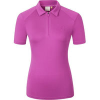 Produktbild von Covalliero Damen Poloshirt Kurzarm Sportshirt Light Berry XS