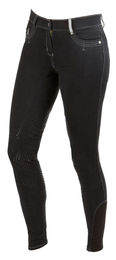 Covalliero Damen Reithose BasicPlus Vollbesatz Schwarz Größe 42 – Bild 1 von 9