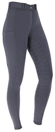 Covalliero Damen Reithose Classic Star Full Grip aus Mikrofaser in Grau Größe 42 – Bild 1 von 12