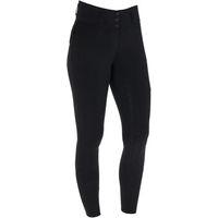 Produktbild von Covalliero Damen Reithose High Waist mit Silikon Vollbesatz Schwarz Grösse 34