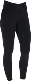 Covalliero Damen Reithose High Waist mit Silikon Vollbesatz Schwarz Grösse 36 – Bild 1 von 11