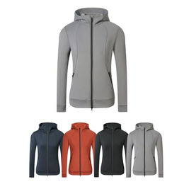 Covalliero Damen Reitjacke als Kapuzenjacke mit 2-Wege-Reißverschluss in Grau Größe XS – Bild 1 von 6