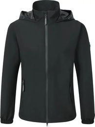 Covalliero Damen Reitjacke Regenjacke Schwarz Grösse M wasserdicht und atmungsaktiv – Bild 1 von 4