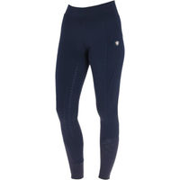 Produktbild von Covalliero Damen Reitleggings Full-Grip Dark Navy Größe 32/34