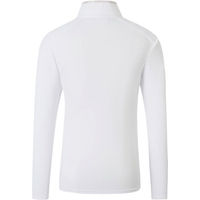 Produktbild von Covalliero Damen Reitshirt Competition FS26 Langarm Funktionsshirt mit Stehkragen Weiß Gr. XXL