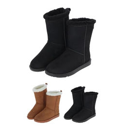 Covalliero Damen Reitstiefel Grande Winterboots aus Kunstleder wasserdicht und rutschfest in Schwarz Größe 40 – Bild 1 von 3