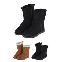 Produktbild von Covalliero Damen Reitstiefel Grande Winterboots aus Kunstleder wasserdicht und rutschfest in Schwarz Größe 40