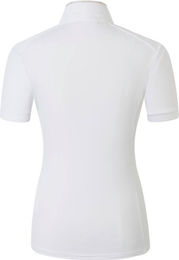 Covalliero Damen Turniershirt Competition FS26 Kurzarm Reitshirt Blau Weiß Größe XS – Bild 1 von 13