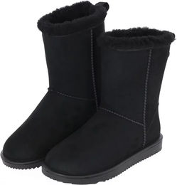 Covalliero Damen Winterstiefel Grande Schwarz wasserdicht mit Wolle Größe 41 – Bild 1 von 6