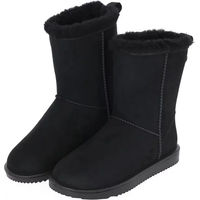 Produktbild von Covalliero Damen Winterstiefel Grande Schwarz wasserdicht mit Wolle Größe 41