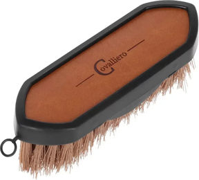 Produktbild von Covalliero Deluxe Pferdestopfen aus Kunstleder in Braun