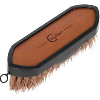 Produktbild von Covalliero Deluxe Pferdestopfen aus Kunstleder in Braun