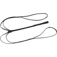 Produktbild von Covalliero Dreieckszügel Wiener Zügel aus Leder in Schwarz für Pferde