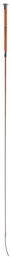 Covalliero Dressurgerte aus Kunstleder in Braun 110 cm – Bild 1 von 3
