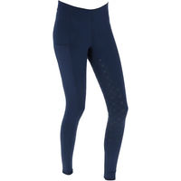 Produktbild von Covalliero Equona Reithose Damen Full Grip Leggings Blau Größe 44