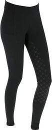 Produktbild von Covalliero Equona Reithose Damen Full Grip Leggings Schwarz Größe 36
