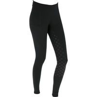 Produktbild von Covalliero Equona Reithose Damen Leggings Full Grip Schwarz Größe 40