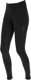 Produktbild von Covalliero Equona Reithose Leggings Full Grip für Mädchen in Schwarz