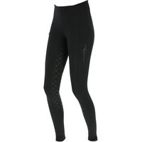 Produktbild von Covalliero Equona Reithose Leggings Full Grip für Mädchen in Schwarz