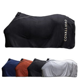 Covalliero Fleece Transport- und Abschwitzdecke Schwarz Größe S 125 cm – Bild 1 von 7