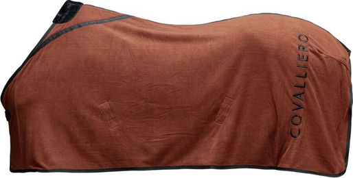 Covalliero Fleecedecke Braun – Bild 1 von 3