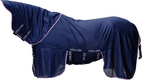 Covalliero Fliegendecke aus Polyester in Blau – Bild 1 von 2