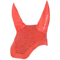 Produktbild von Covalliero Fliegenhaube Ohrenschutz für Ponys in Korall aus Polyester