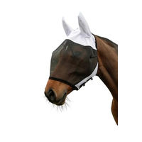 Produktbild von Covalliero Fliegenschutzmaske Superfly mit Ohrenschutz für Pferde Größe Cob