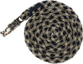 Covalliero Führstrick Hippo FS 2026 mit Panikhaken aus Polyester Schwarz/Walnut – Bild 1 von 1