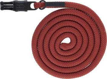 Produktbild von Covalliero Führstrick Anbindestrick für Pferde in Braun aus Polyester mit Panikhaken