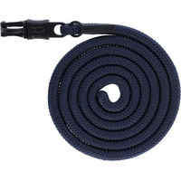 Produktbild von Covalliero Führstrick Dark Navy Blau aus Polyester mit Karabiner oder Panikhaken