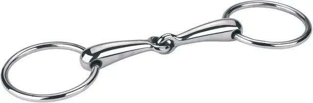 Produktbild von Covalliero Gebiss aus Edelstahl für Pferde in Silber