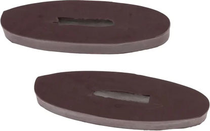 Produktbild von Covalliero Gummimartingalstopper aus Gummi in Braun 2er Pack