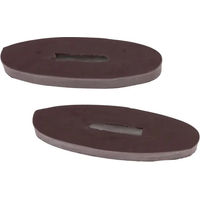 Produktbild von Covalliero Gummimartingalstopper aus Gummi in Braun 2er Pack