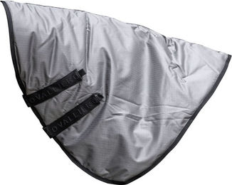 Covalliero Halsteil RugBe Decke aus Polyester Grau Größe S – Bild 1 von 2