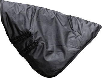 Covalliero Halsteil RugBe Decke aus Polyester Schwarz XS – Bild 1 von 2
