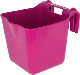 Produktbild von Covalliero Hängende Futterkrippe für Pferde aus Kunststoff in Rosa