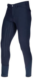 Covalliero Herren Reithose Techno II Vollbesatz Blau Grösse 46 mit Silikon Grip – Bild 1 von 11