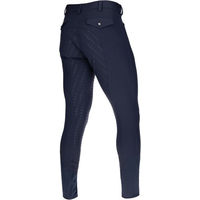 Produktbild von Covalliero Herrenreithose Techno II mit Silikon Full Grip in Blau Grösse 50