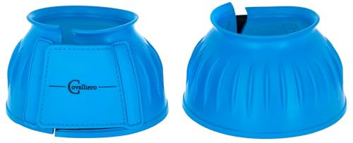 Produktbild von Covalliero Hufglocken aus Gummi für Pferde Blau Full