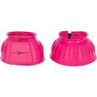 Produktbild von Covalliero Hufglocken aus Gummi in Pink für Warmblut Größe Full
